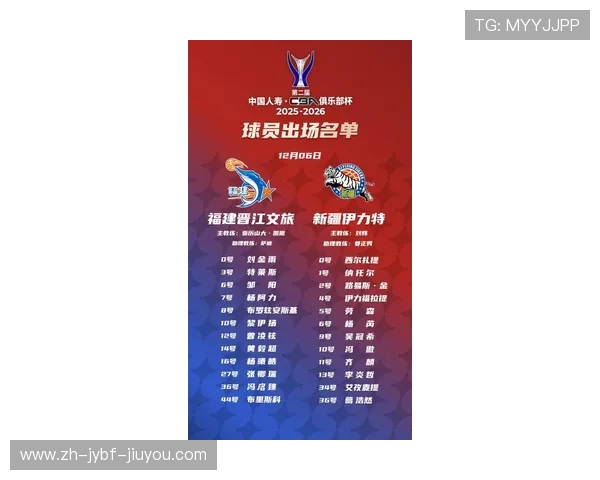 福建男篮CBA球员最新完整名单与表现解读